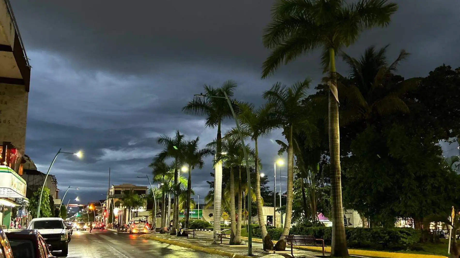 Cielo nublado en Tapachula